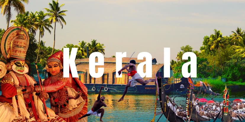 Kerala also boasts a rich history, with influences from Indian, Arab, and European cultures, visible in its architecture, festivals, and customs. Known for its Ayurvedic treatments and wellness retreats, Kerala offers a serene and rejuvenating experience for travelers. Whether exploring the rolling hills of Munnar, cruising the backwaters of Alleppey, or relaxing on the beaches of Kovalam, Kerala provides a perfect blend of natural beauty, cultural richness, and peaceful surroundings.